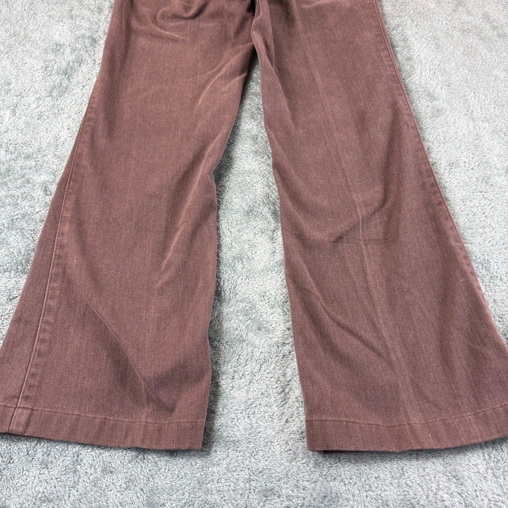 Vintage‎ Levis Brown High Waisted Flare Jeans 1970 24x26.5 Wide Leg Bell Bottom - Picture 13 of 16